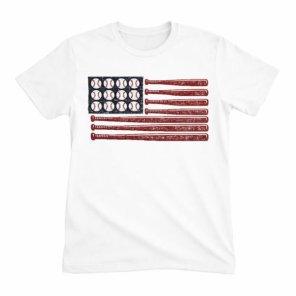 Baseball Flag Tee
