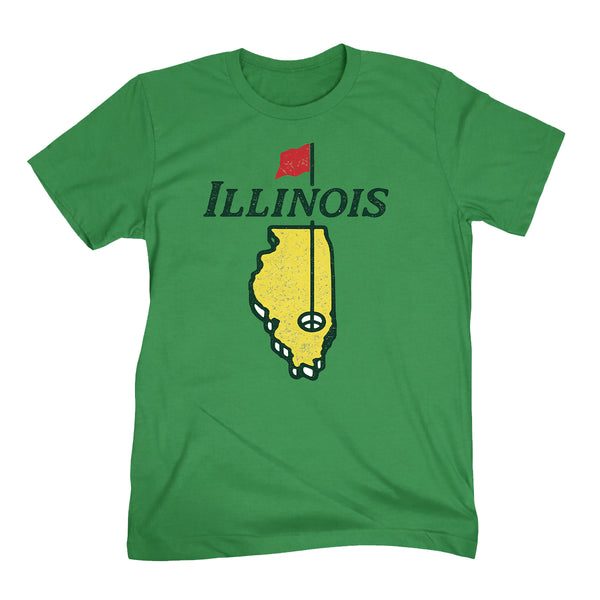 Illinois Golf Tee