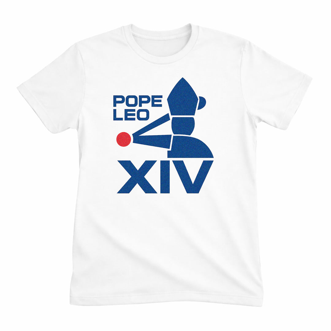 Pope Leo Baseball Tee